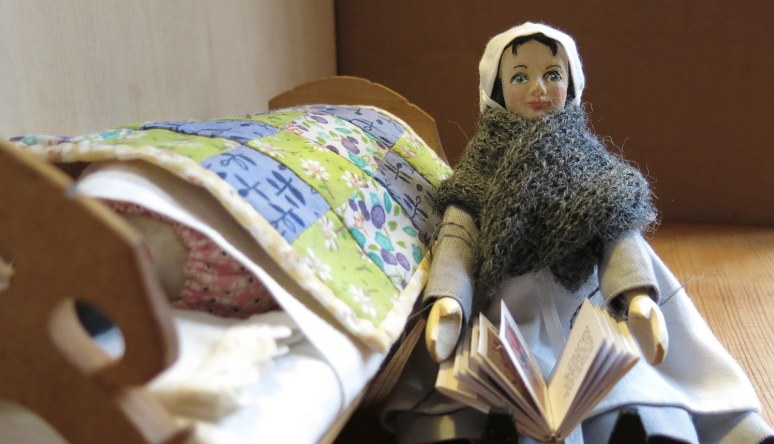 Mary Ann reads out loud.