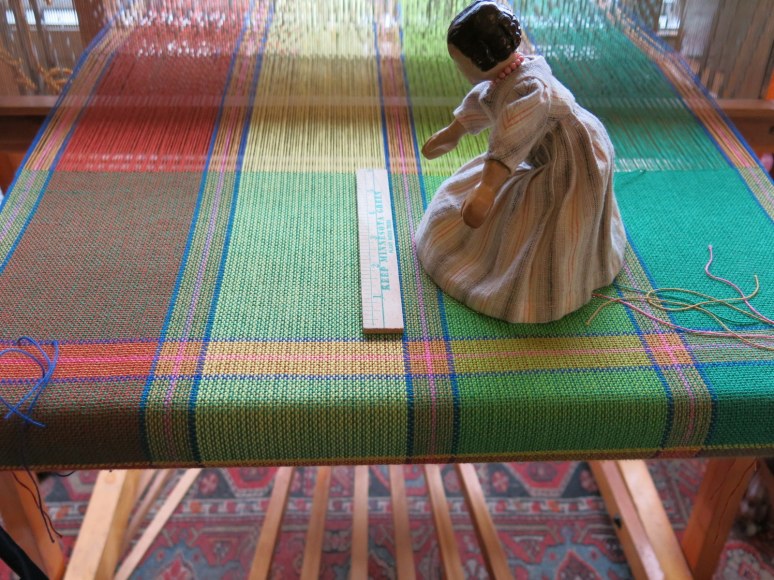 First colour block - dark green