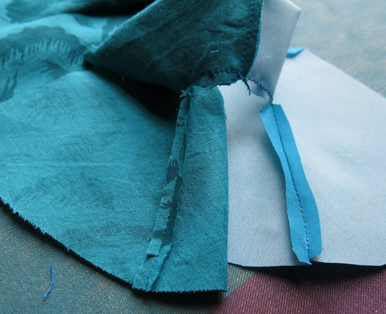 Underarm and sleeve seam pressing