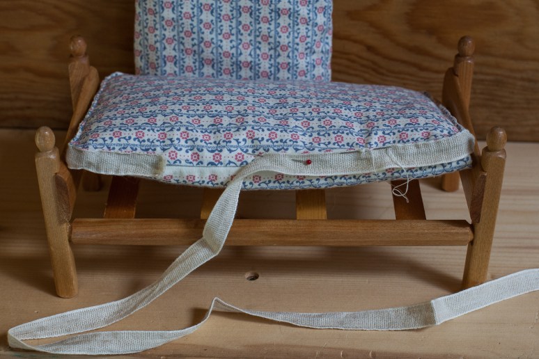 Sewing on Side Tapes