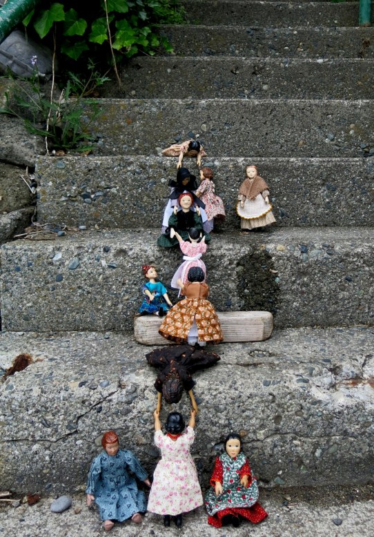 Up, Up, Up the stairs we go