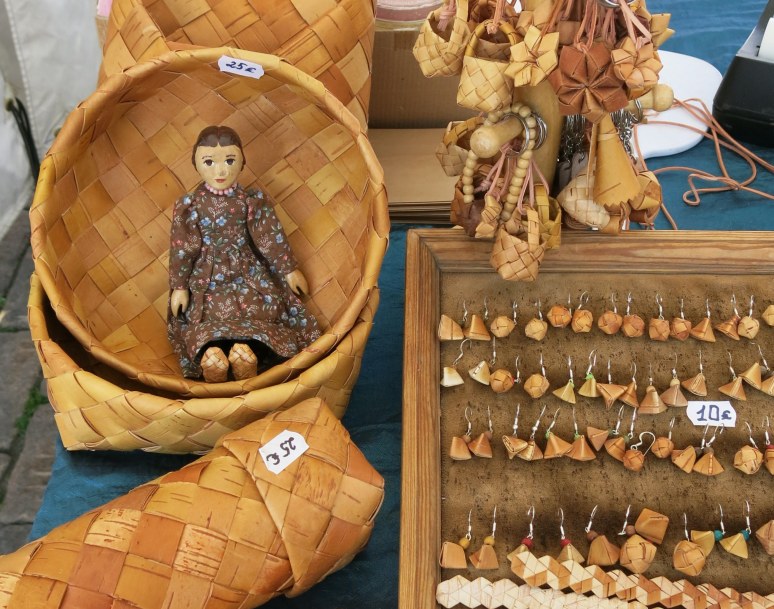 Woven Birch shoes and baskets