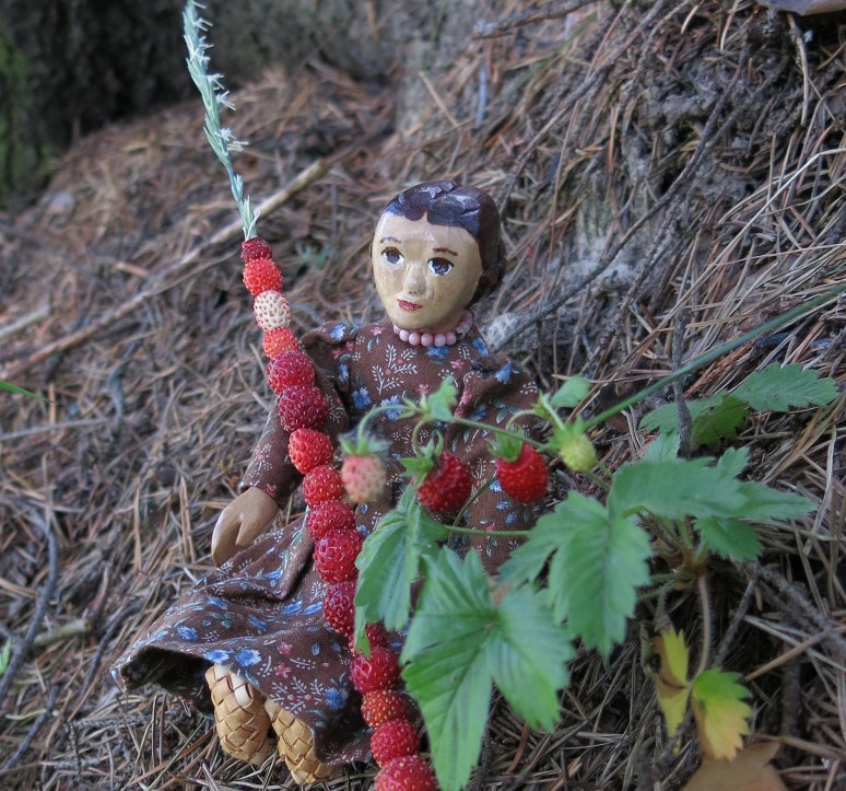 Strawberries ready for transport