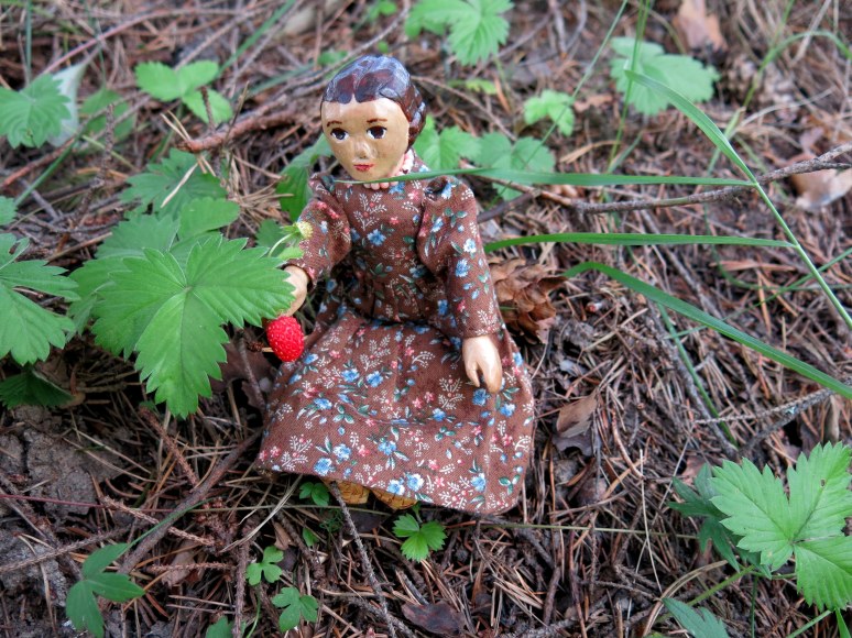 Constance finds  a Wild Strawberry