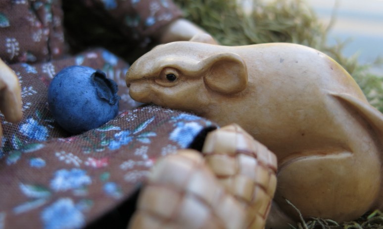 A blueberry afficionado