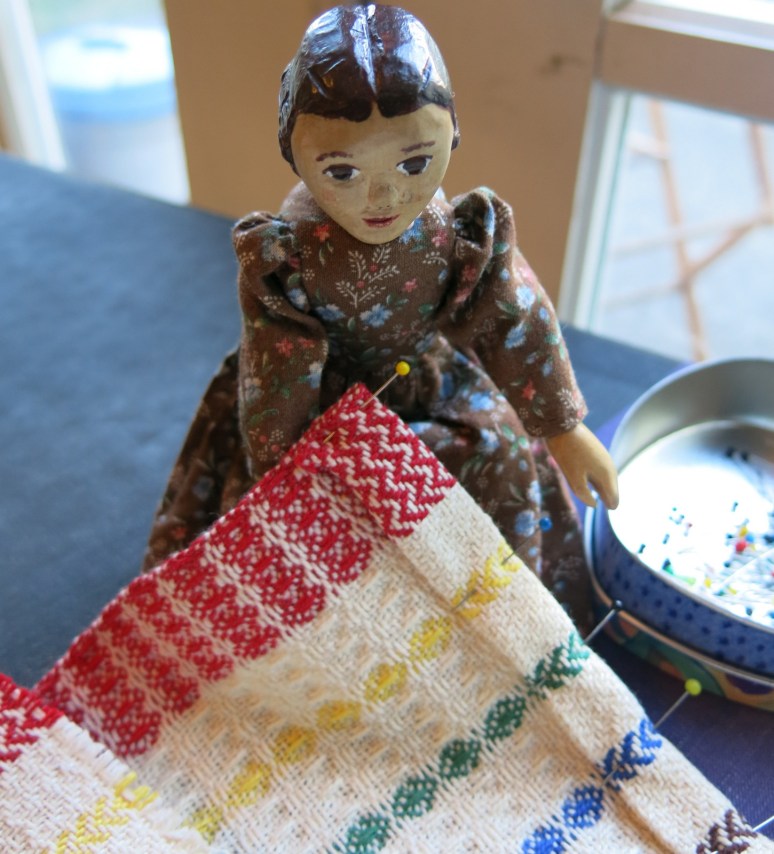 Press and pin the hem