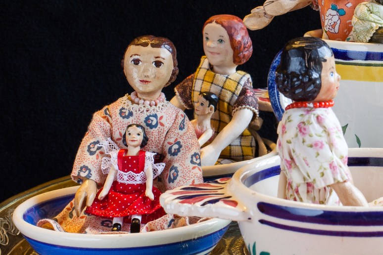 The littlest girls have fun too