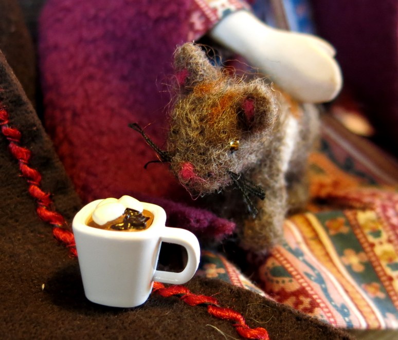 The Cat thinks Mmarshmallows are OTT