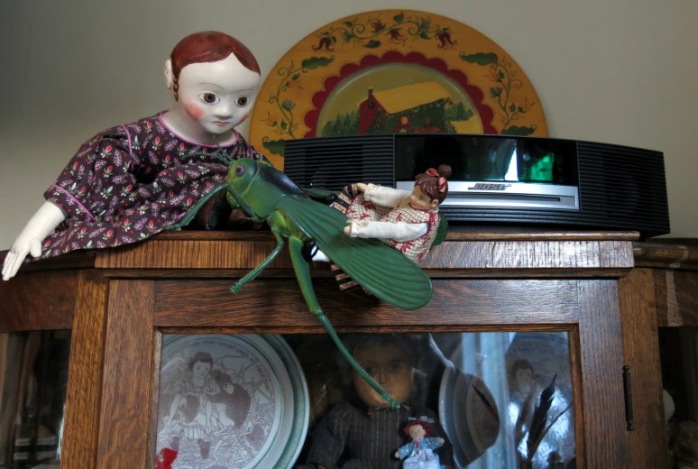 Izannah Walker Doll is not impressed