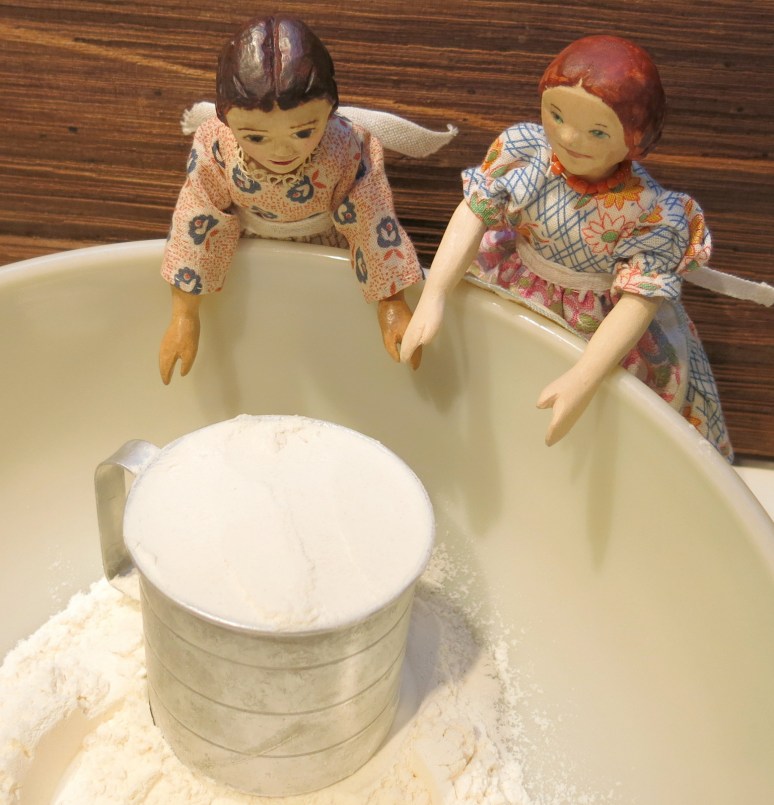 Two cups of flour