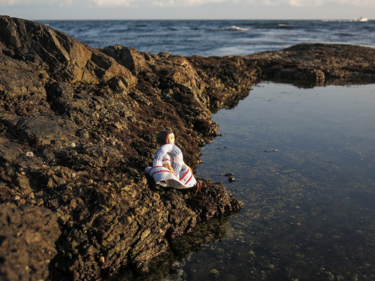 Contemplating a quiet paddle