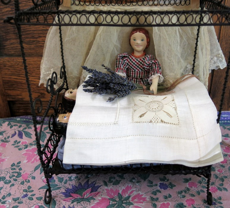 Wake up girls, time to fix up this bed properly