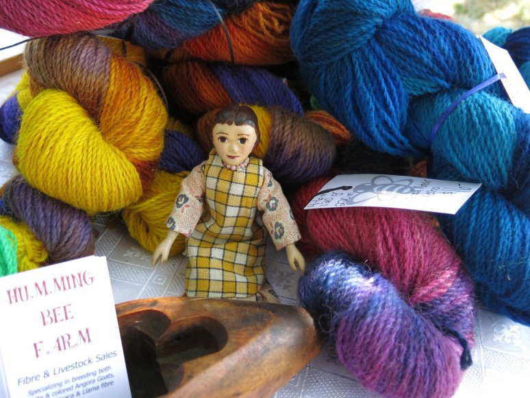 Luxurious Yarn Pile by Humming Bee Farm