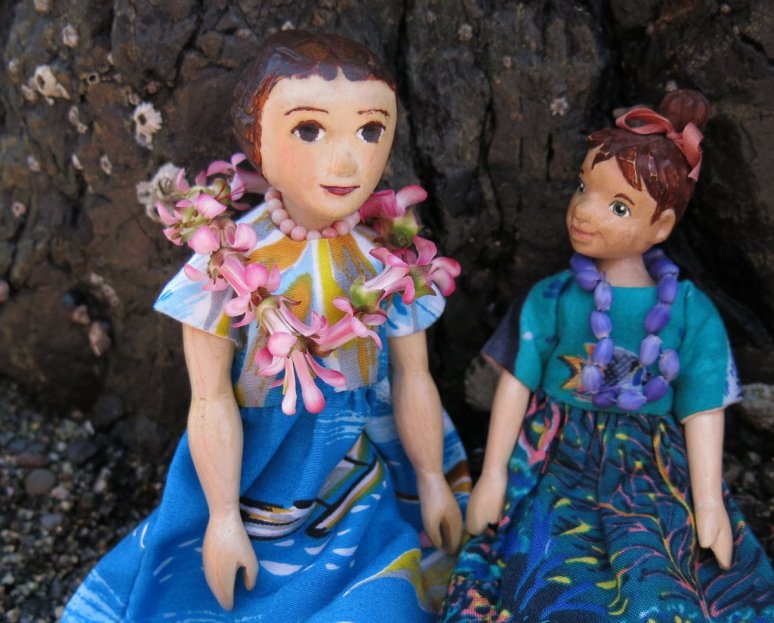 flowers and bright cloth