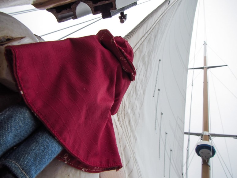 Securing the Foresail