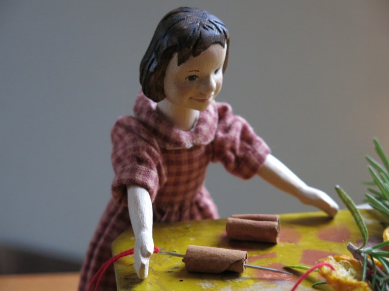 Threading the cinnamon